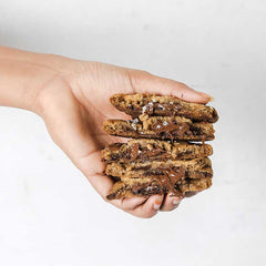 Nutella Sea Salt Cookies (with egg)